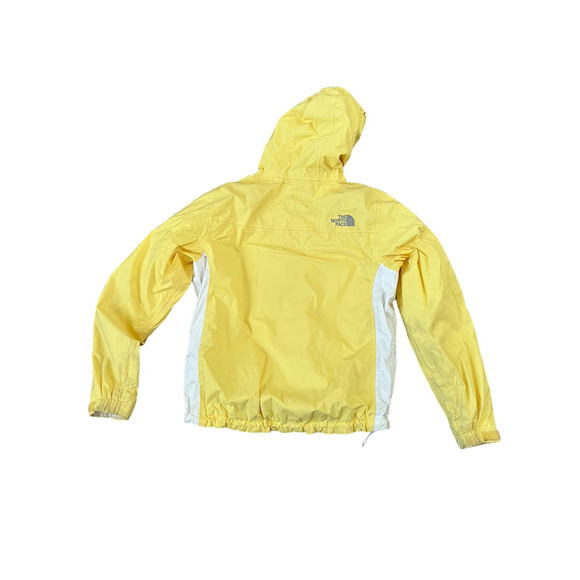 North Face Hyvent Womens XS Yellow Shell Jacket - Picture 2 of 11